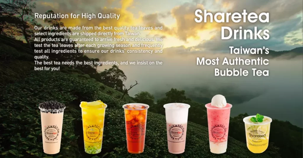 Sharetea Menu