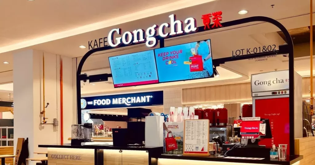 Gong Cha Menu