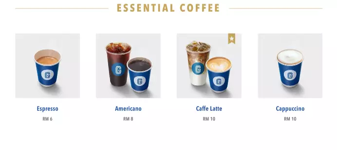 Gigi Essential Coffee Prices
