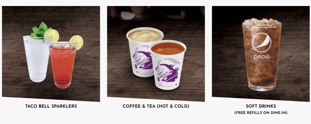 Taco Bell Drinks Options