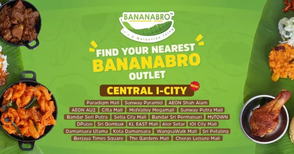 BananaBro Menu