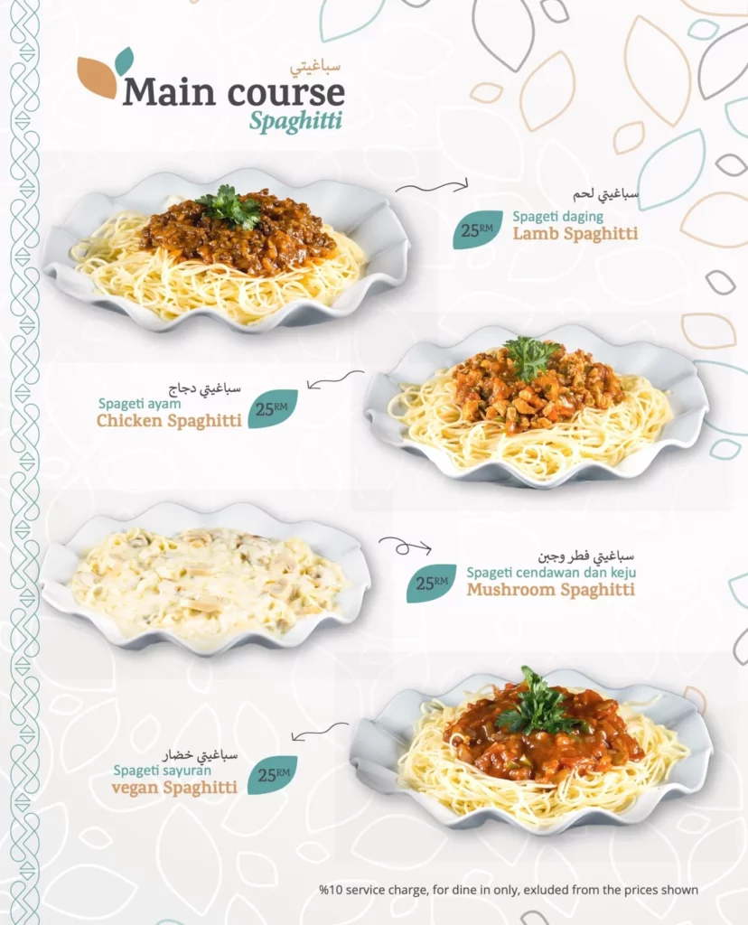 Halab Penang Spaghetti Prices