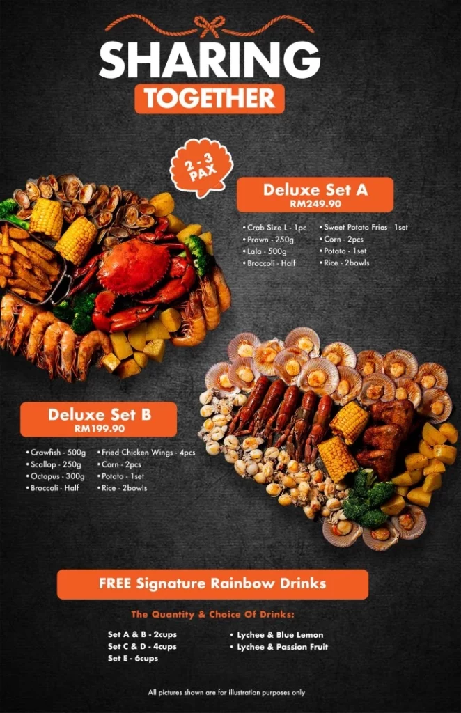 Shell Out Menu Deluxe Sets
