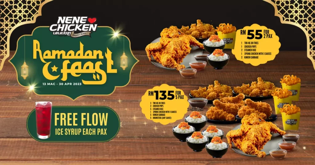 Nene Chicken Menu