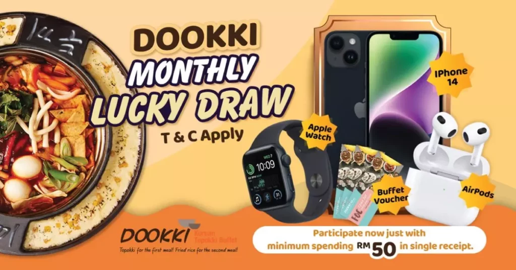 Dookki Menu