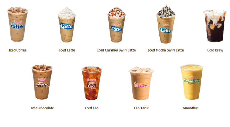 Dunkin' Donuts Menu Malaysia Prices Updated 2024