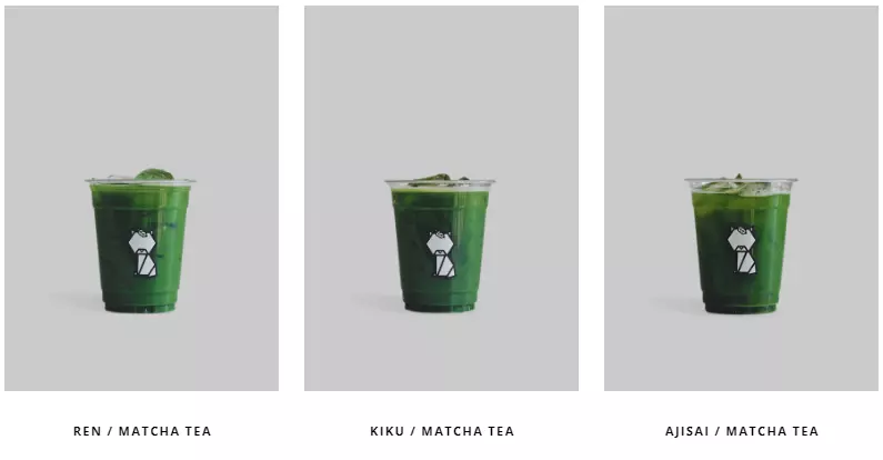 Niko Neko Clear Tea Options