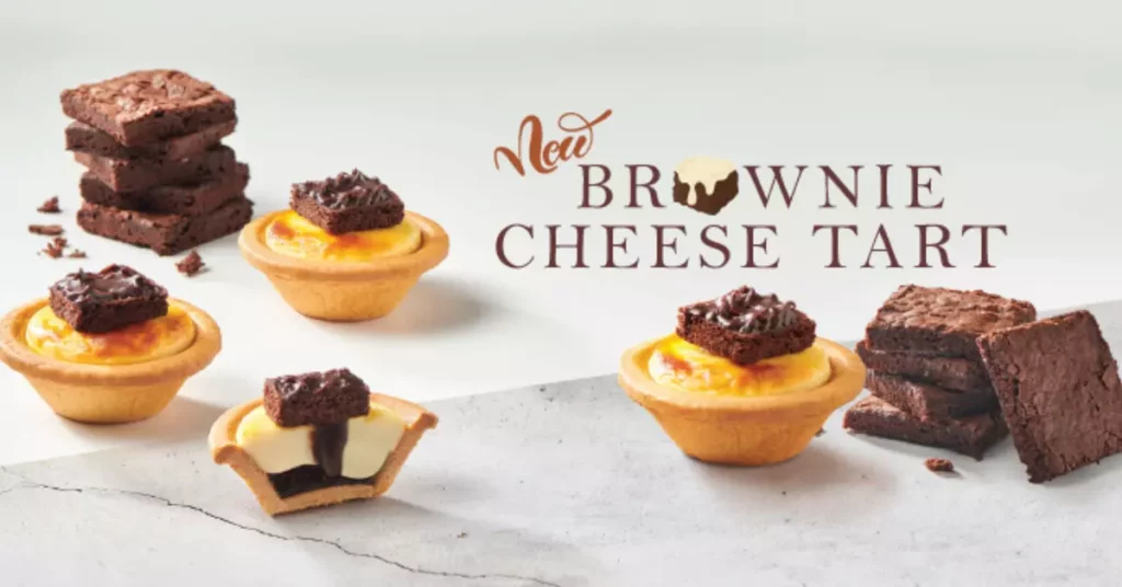 Hokkaido Baked Cheese Tart Menu