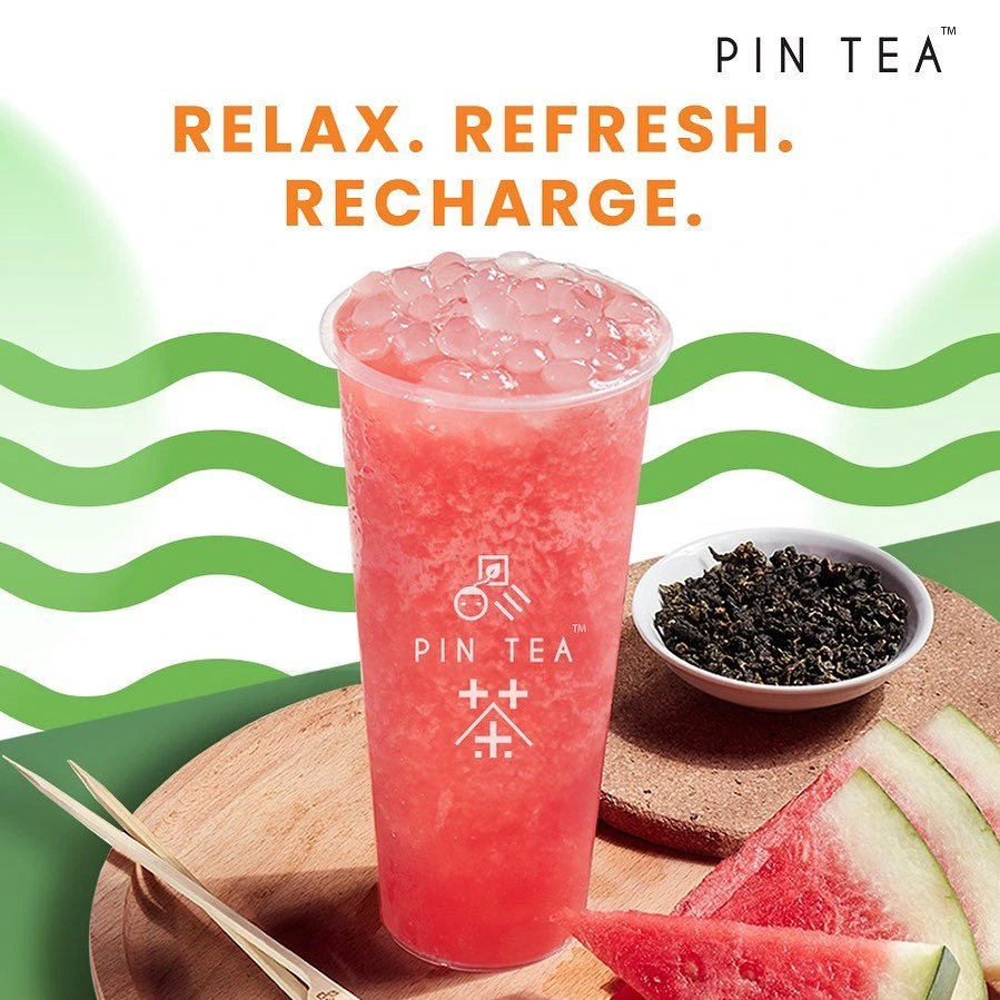 Pin Tea Menu Items