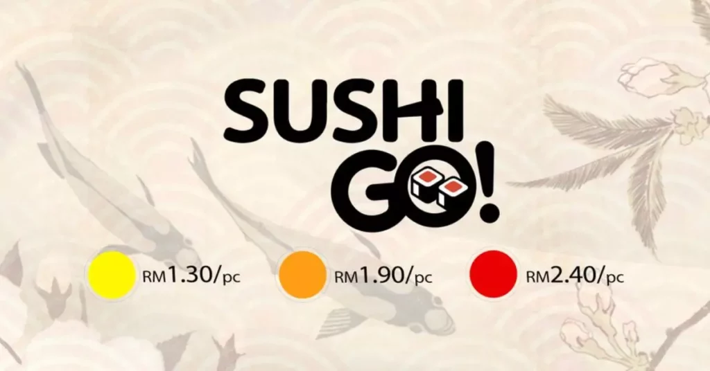 Sushi Go Menu