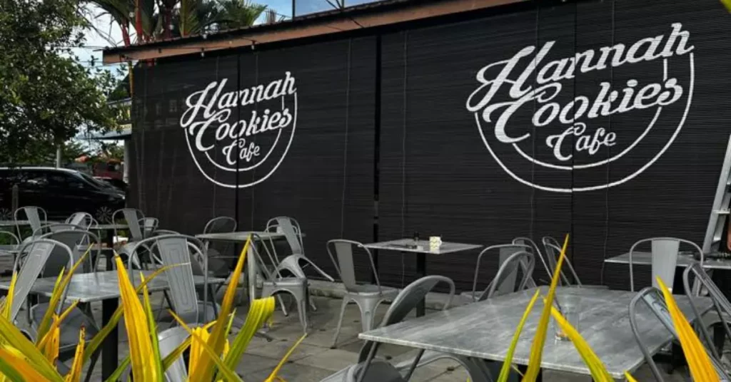 Hannah Cookies Menu