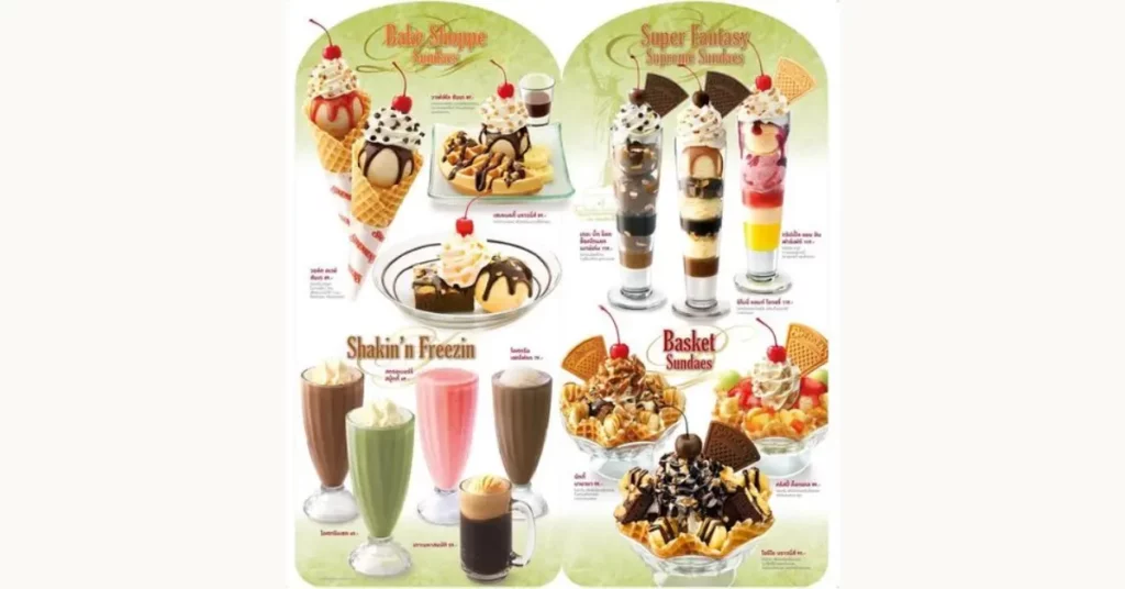 Swensen's Menu