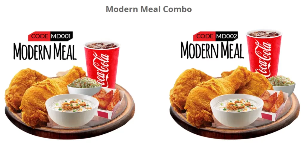 Menu Dsara Fried Chicken