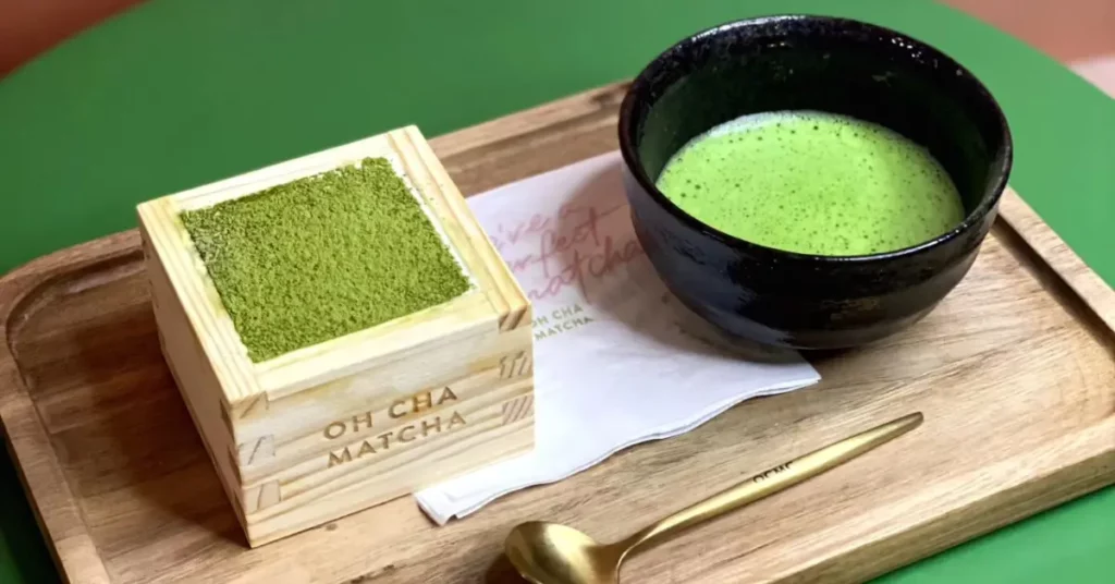 oh cha matcha menu