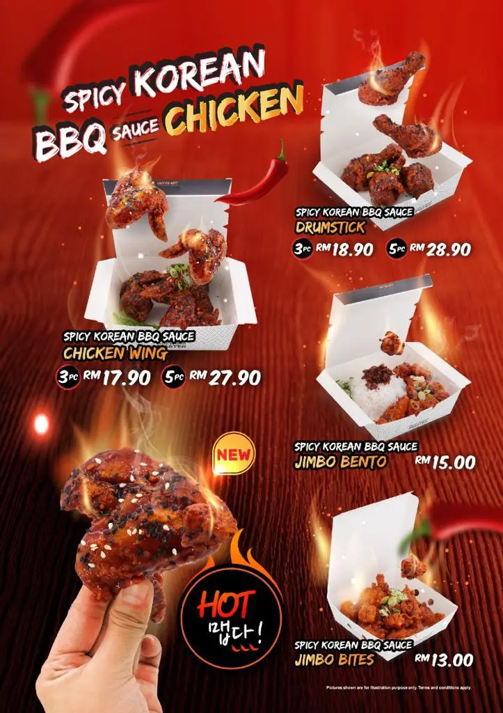Spicy Korean BBQ Sauce Fried Chicken Master