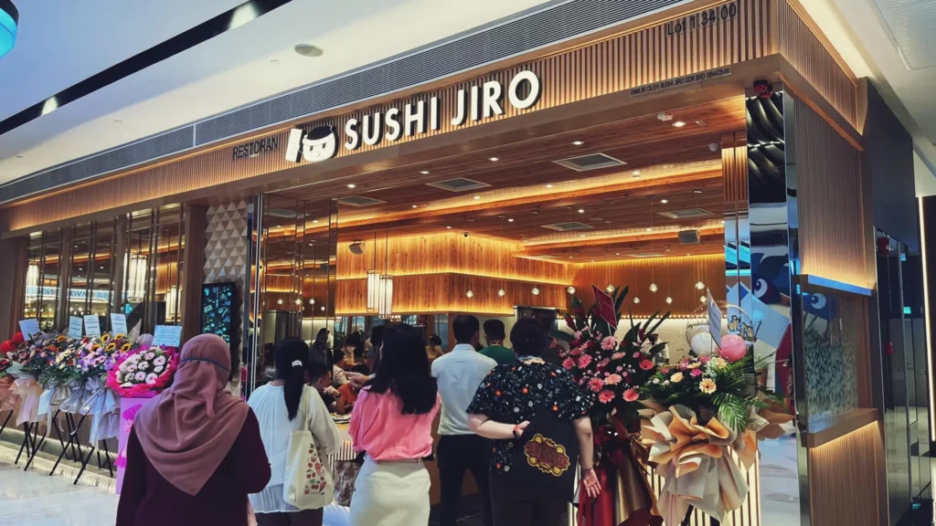 Sushi Jiro menu