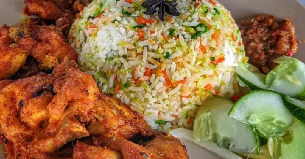 Nasi Hujan Panas Menu