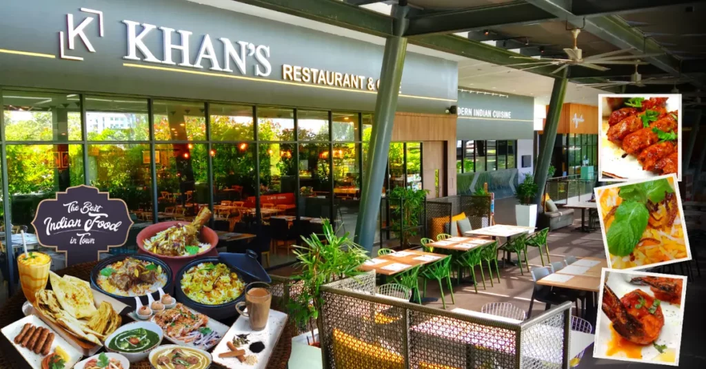 Khan's Indian Cuisine Menu