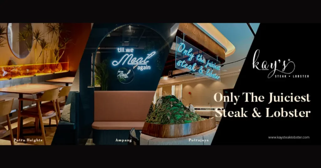 Kay's Steak & Lobster Menu