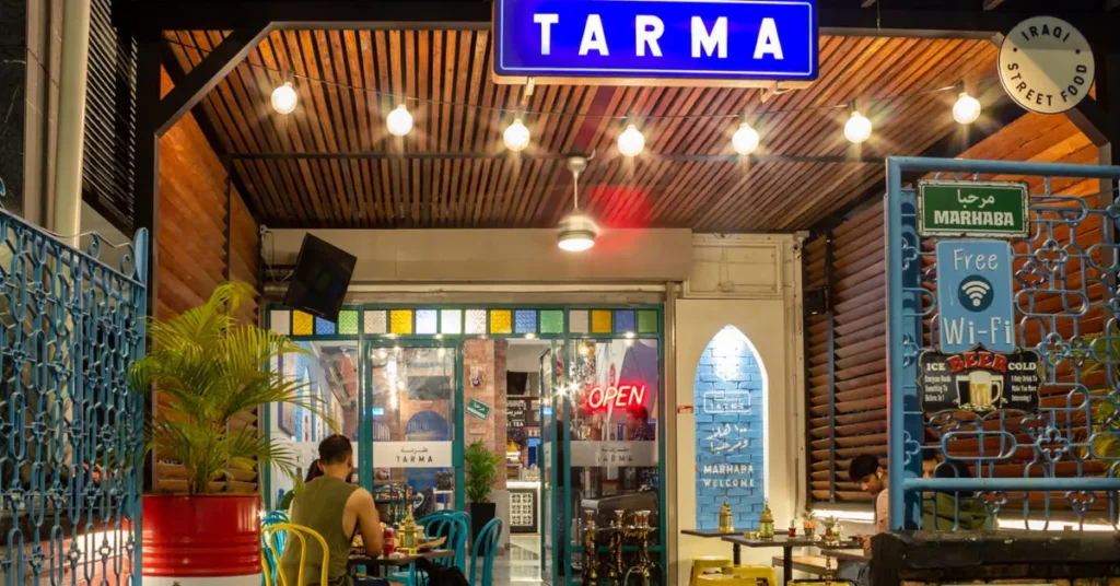 tarma menu