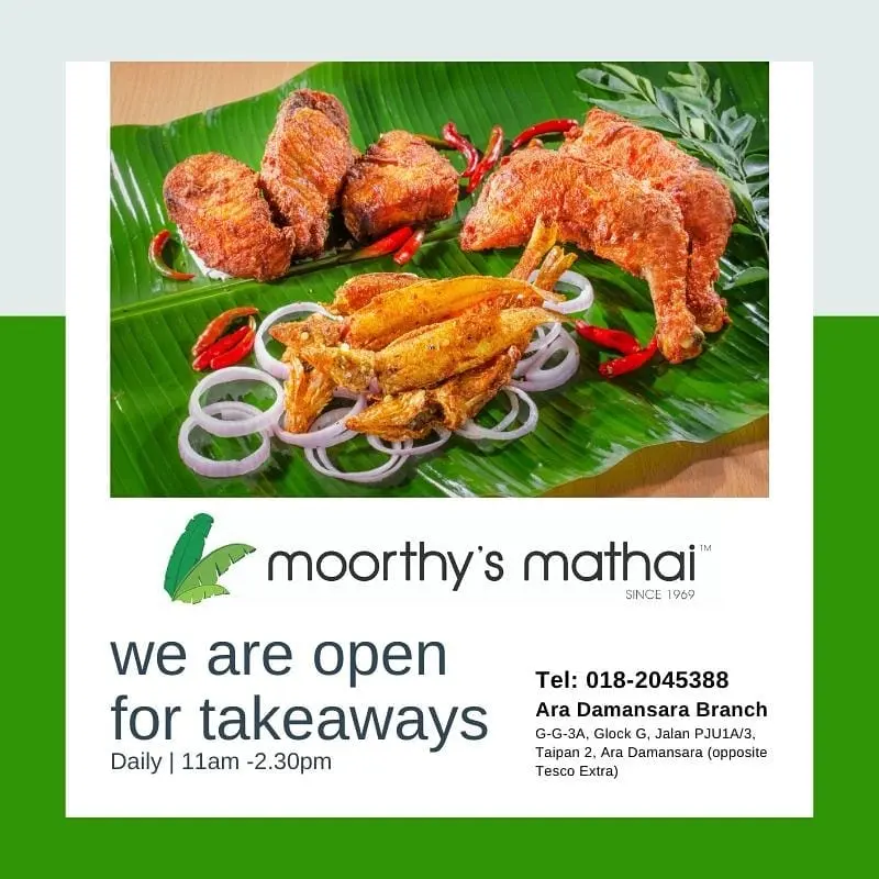 Moorthy's Mithai Menu Items