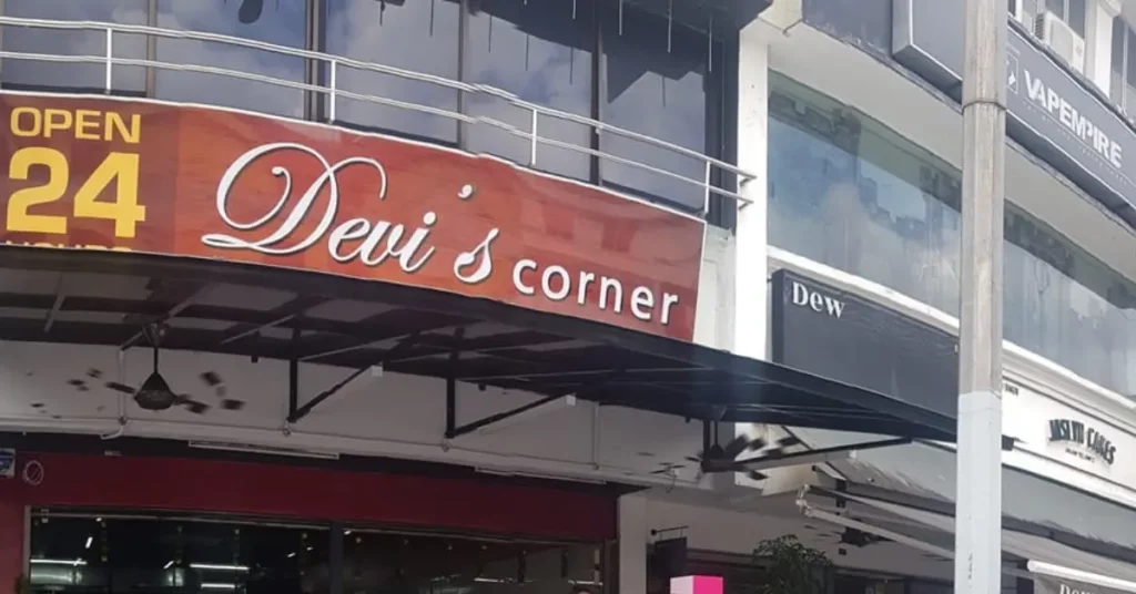 devi's corner menu