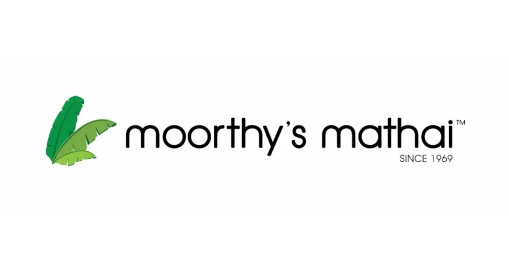 moorthy's mithaiy menu