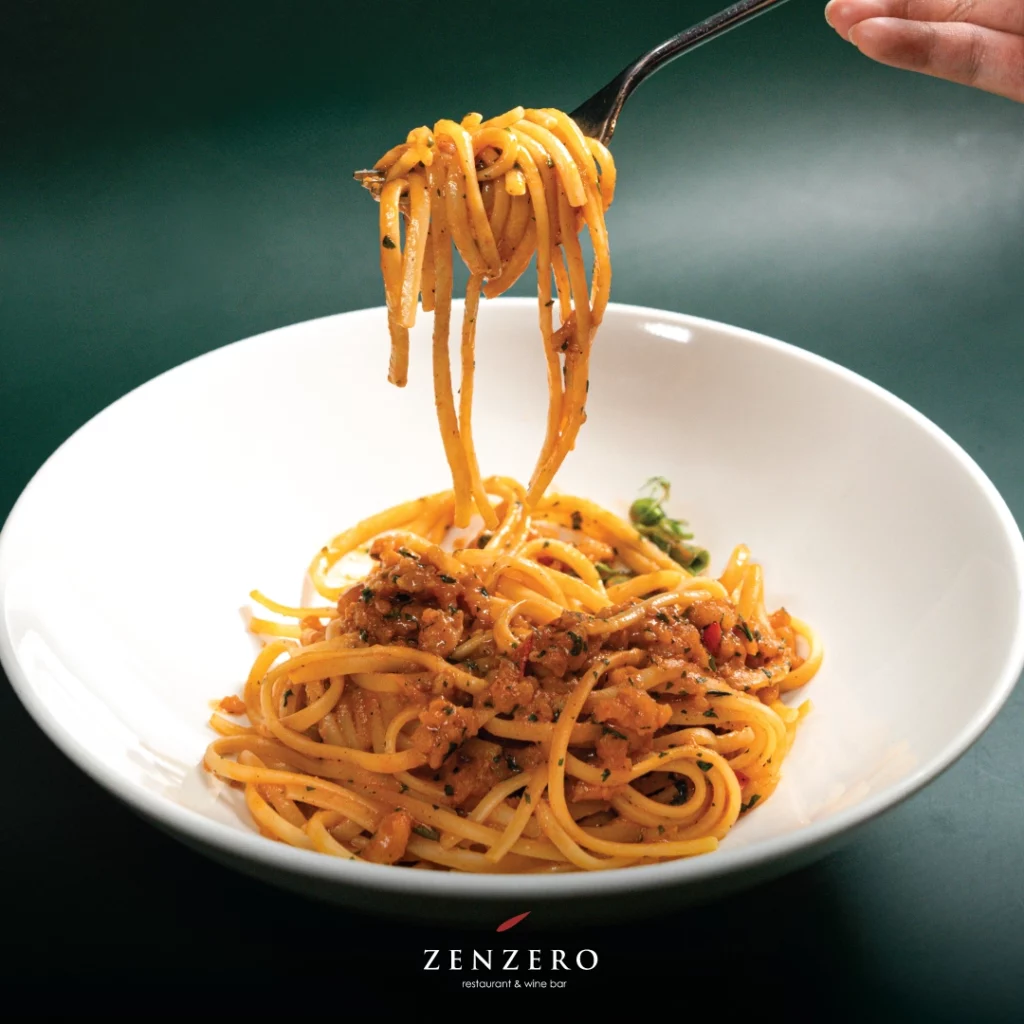 zenzero restaurant and wine bar menu