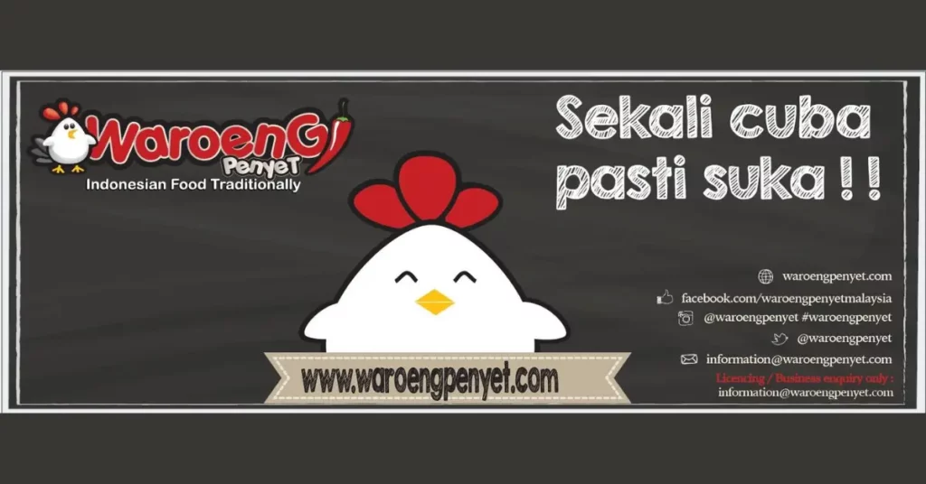 waroeng penyet menu