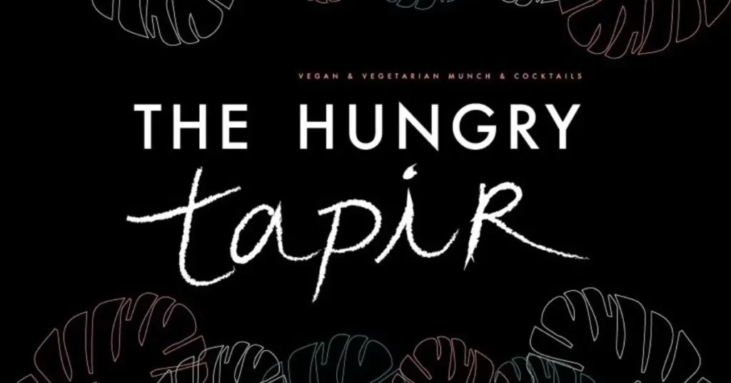 the hungry tapir menu