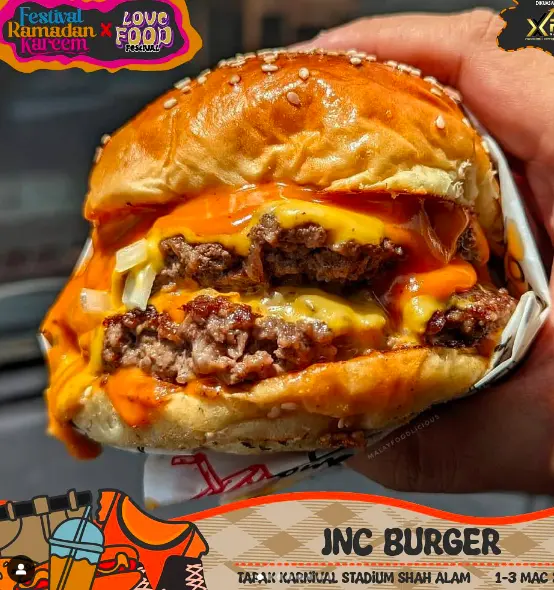 JNC Burger Menu